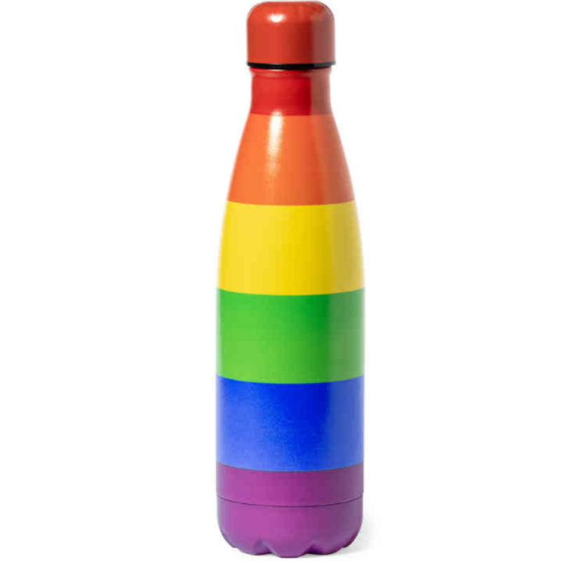 PRIDE - ΜΕΤΑΛΛΙΚΟΣ ΘΕΡΜΟΣΙΦΩΝΑΣ ΝΕΡΟΥ ΜΕ ΤΗ ΣΗΜΑΙΑ ΛΟΑΤΚΙ+