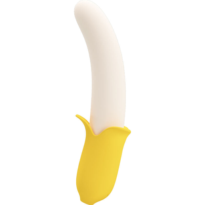 PRETTY LOVE - BANANA GEEK SUPER POWER 7 VIBRATIONS UP&DOWN ΣΙΛΙΚΟΝΗ ΜΑΥΡΟ