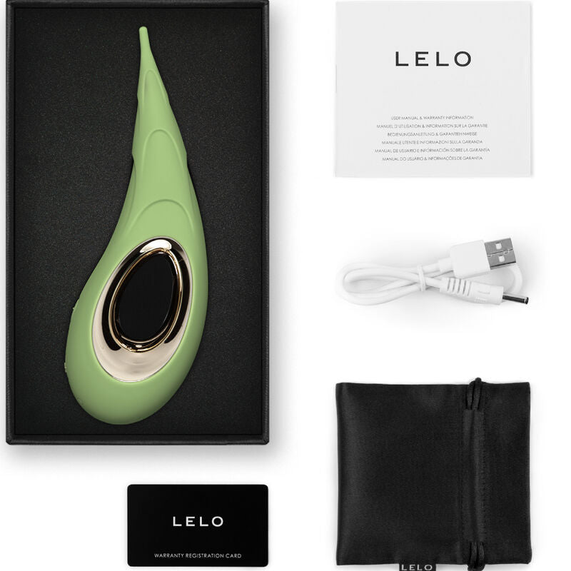 LELO - DOT CRUISE ΔΙΕΓΕΡΤΗΣ ΚΛΕΙΤΟΡΙΔΑΣ ΠΡΑΣΙΝΟ ΦΙΣΤΙΚΙΟΥ