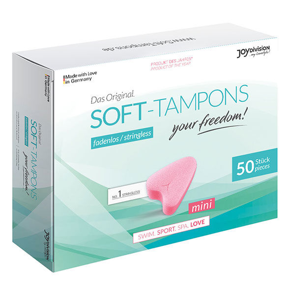 JOYDIVISION SOFT-TAMPONS - ΠΡΩΤΟΤΥΠΑ SOFT-TAMPONS ΜΙΝΙ X 50 ΤΕΜΑΧΙΑ