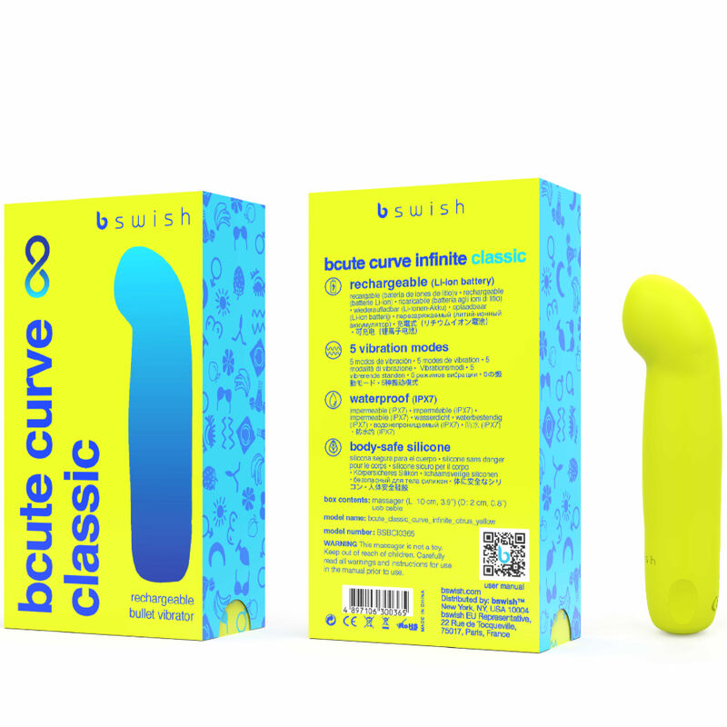 B SWISH - BCUTE CURVE INFINITE CLASSIC ΕΠΑΝΑΦΟΡΤΙΖΟΜΕΝΟΣ ΔΟΝΗΤΗΣ ΣΙΛΙΚΟΝΗΣ ΚΙΤΡΙΝΟΣ