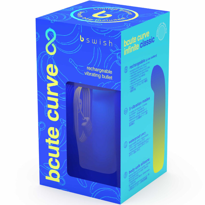 B SWISH - BCUTE CURVE INFINITE CLASSIC LIMITED EDITION ΜΠΛΕ ΣΙΛΙΚΟΝΗΣ ΕΠΑΝΑΦΟΡΤΙΖΟΜΕΝΟΣ ΔΟΝΗΤΗΣ