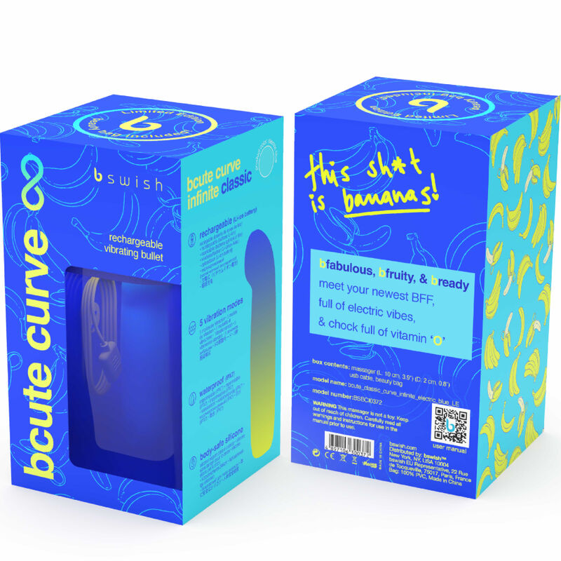 B SWISH - BCUTE CURVE INFINITE CLASSIC LIMITED EDITION ΜΠΛΕ ΣΙΛΙΚΟΝΗΣ ΕΠΑΝΑΦΟΡΤΙΖΟΜΕΝΟΣ ΔΟΝΗΤΗΣ