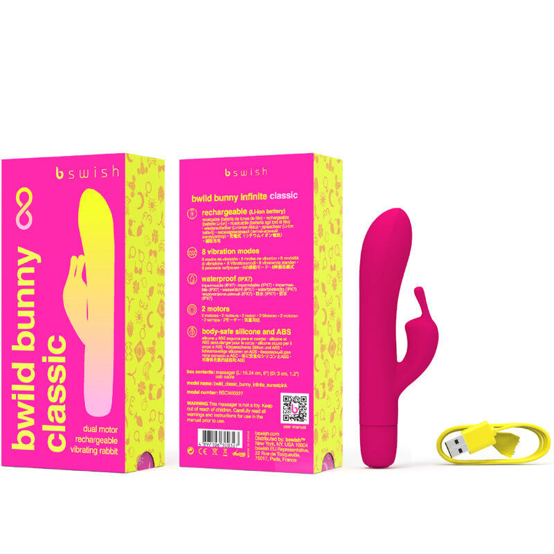 B SWISH - BWILD BUNNY INFINITE CLASSIC ΕΠΑΝΑΦΟΡΤΙΖΟΜΕΝΟΣ ΔΟΝΗΤΗΣ ΡΟΖ ΣΙΛΙΚΟΝΗΣ