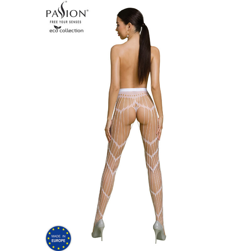 PASSION - ECO COLLECTION ΜΠΛΟΥΖΑ ΜΕ ΚΑΛΤΣΑ ECO S006 ΛΕΥΚΗ
