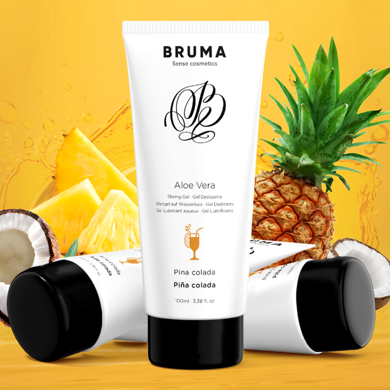 BRUMA - ALOE VERA ΣΥΡΟΜΕΝΟ ΖΕΛ PINA COLADA ΓΕΥΣΗ 100 ML