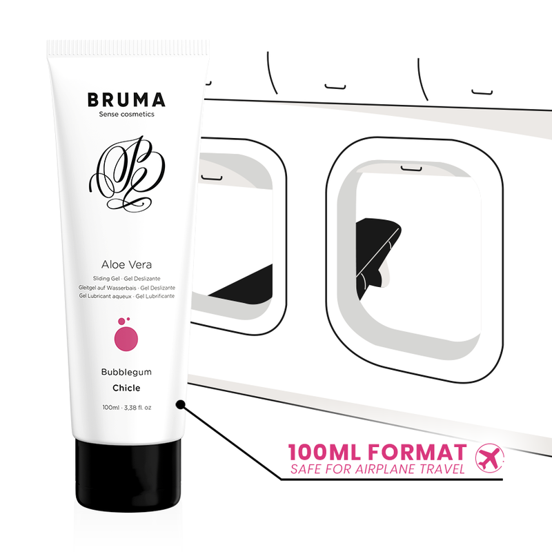 BRUMA - ΤΖΕΛ ΑΛΟΗΣ ΒΕΡΑ ΓΕΥΣΗ BUBBLEGUM 100 ML