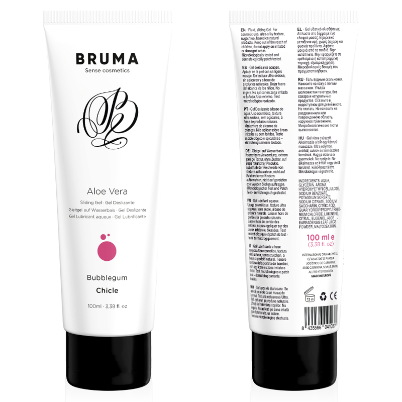 BRUMA - ΤΖΕΛ ΑΛΟΗΣ ΒΕΡΑ ΓΕΥΣΗ BUBBLEGUM 100 ML