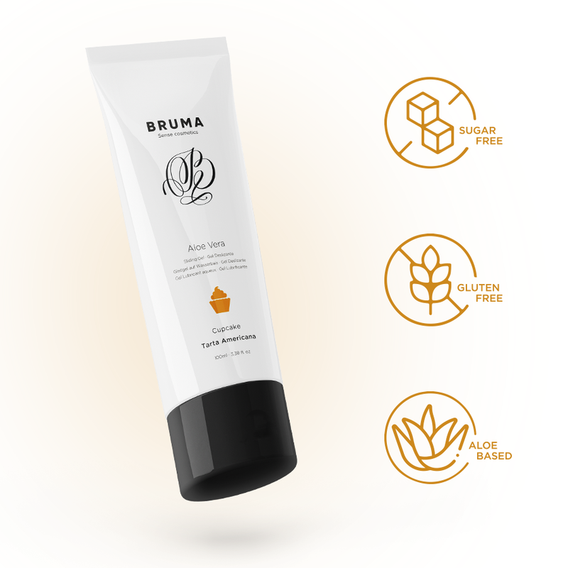 BRUMA - ΓΕΥΣΗ CUPCAKE ΜΕ ΑΛΟΗ ΒΕΡΑ SLIDING GEL 100 ML