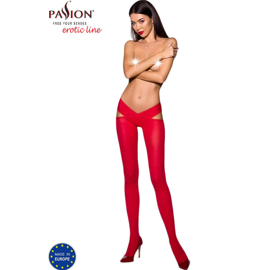 PASSION - TIOPEN 005 ΚΟΚΚΙΝΟ ΚΑΛΣΟΝ 3/4 60 DEN