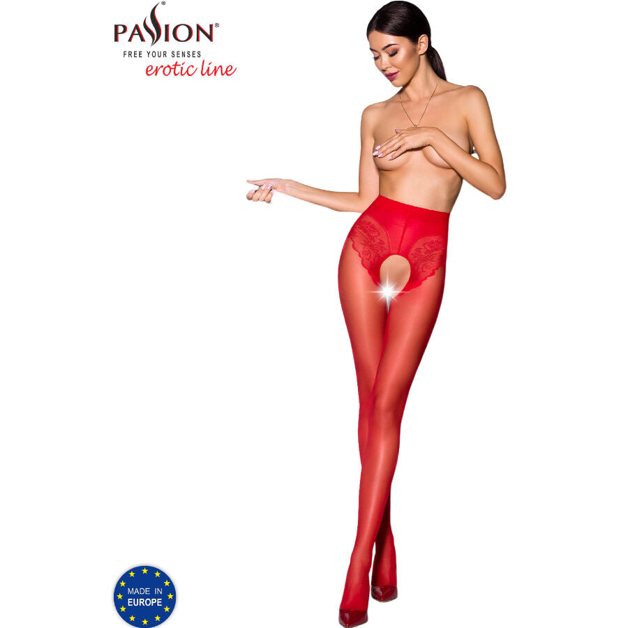 PASSION - TIOPEN 006 ΚΟΚΚΙΝΟ ΚΑΛΣΟΝ 3/4 30 DEN