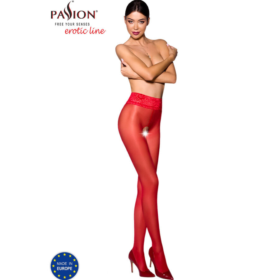 PASSION - TIOPEN 008 ΚΟΚΚΙΝΟ ΚΑΛΣΟΝ 3/4 30 DEN