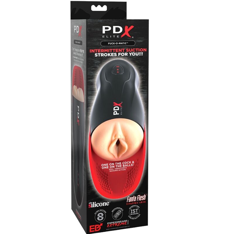 PDX ELITE - STROKER FUCK-O-MATIC ΔΙΠΛΗ ΔΟΝΗΣΗ ΚΟΛΠΟΥ ΓΙΑ ΠΕΟΣ & ΟΡΧΕΙΣ