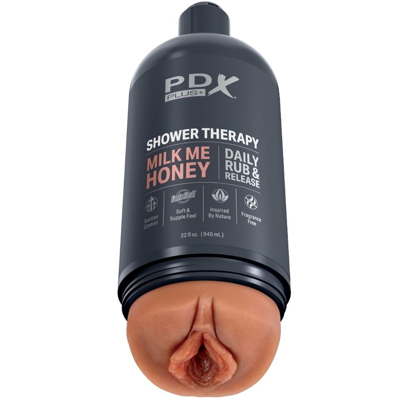 PDX PLUS - ΑΥΝΑΙΣΘΗΤΗΡΑΣ STROKER ΔΙΑΚΡΙΤΙΚΟΣ ΣΧΕΔΙΑΣΜΟΣ ΜΠΟΥΚΑΛΙΟΥ ΣΑΜΠΟΥΑΝ MILK ME ΜΕΛΙ ΚΑΙ ΓΑΡΥΔΙΑ