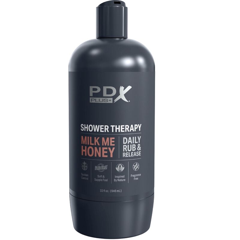 PDX PLUS - ΑΥΝΑΙΣΘΗΤΗΡΑΣ STROKER ΔΙΑΚΡΙΤΙΚΟΣ ΣΧΕΔΙΑΣΜΟΣ ΜΠΟΥΚΑΛΙΟΥ ΣΑΜΠΟΥΑΝ MILK ME ΜΕΛΙ ΚΑΙ ΓΑΡΥΔΙΑ