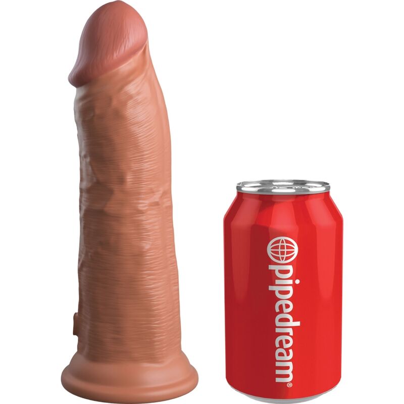 KING COCK - ELITE REALISTIC Ομοίωμα Δόνησης Σιλικόνης 20,3 cm Καραμέλα