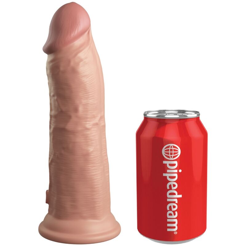 KING COCK - ELITE REALISTIC Ομοίωμα Πέους με Δόνηση & Σιλικόνη 20,3 CM