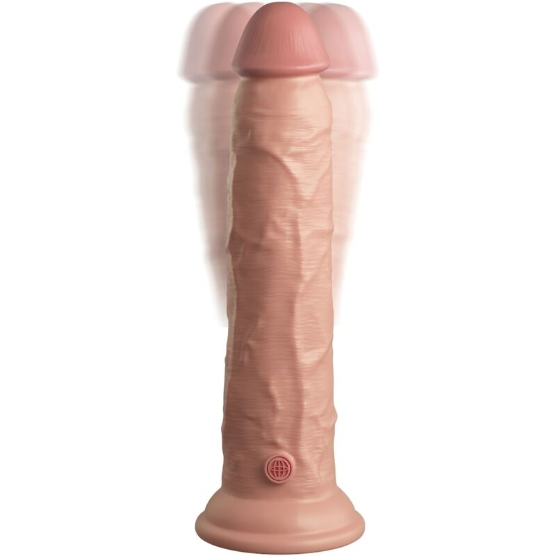 KING COCK - ELITE REALISTIC ΔΟΝΗΤΗΣ DILDO & ΤΗΛΕΧΕΙΡΙΣΤΗΡΙΟ ΣΙΛΙΚΟΝΗΣ 23 ΕΚ.