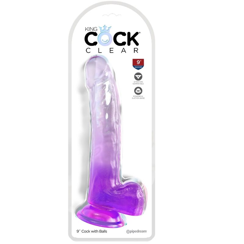 KING COCK - ΔΙΑΦΑΝΕΣ ΟΜΟΙΟΠΛΟ ΜΕ ΟΡΧΕΙΣ 20,3 ΕΚ. ΜΩΒ