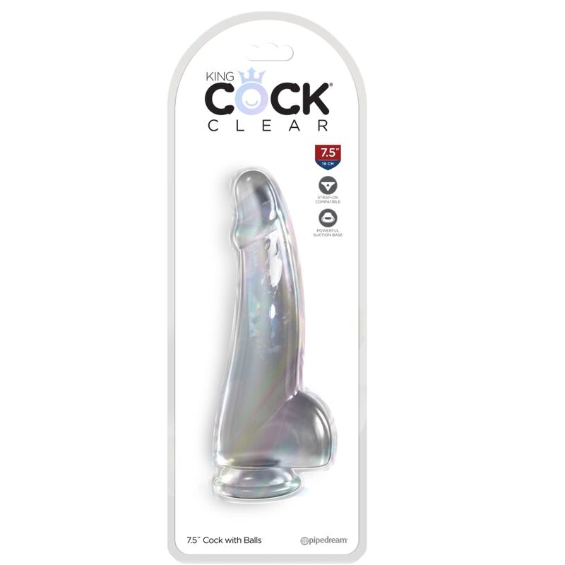 KING COCK - ΔΙΑΦΑΝΕΣ ΟΜΟΙΟΠΛΟΪΟ ΜΕ ΟΡΧΕΙΣ 15,2 ΕΚ. ΔΙΑΦΑΝΕΣ