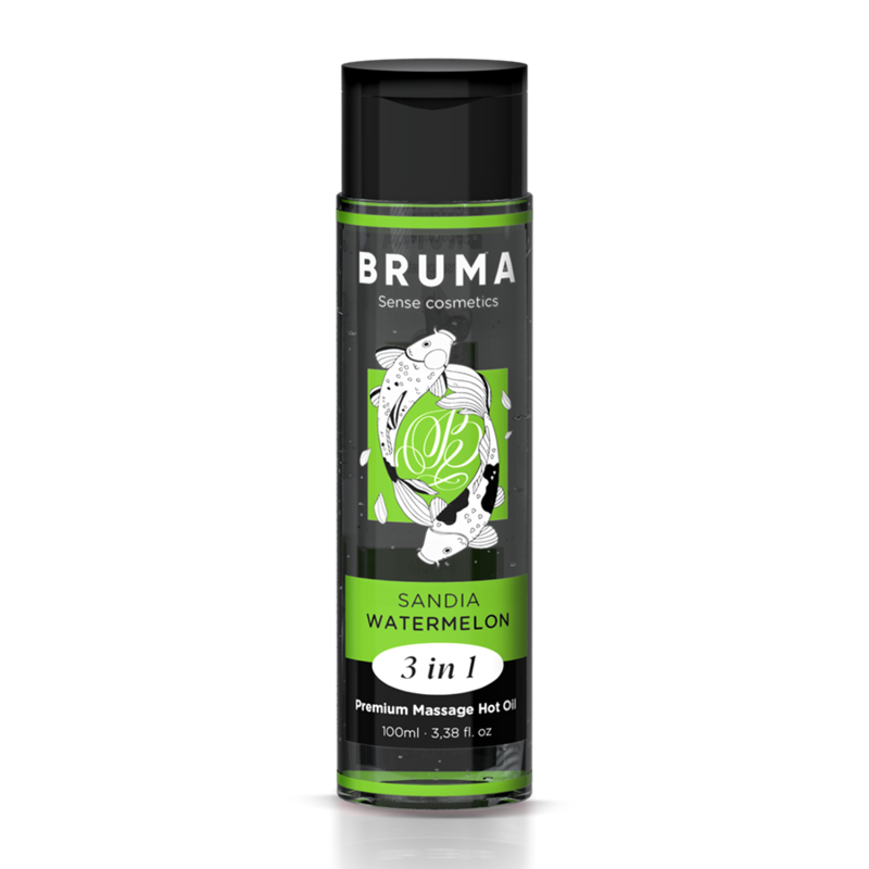 BRUMA - ΖΕΣΤΟ ΛΑΔΙ ΜΑΣΑΖ PREMIUM ΚΑΡΠΟΥΖΙ 3 ΣΕ 1 - 100 ML