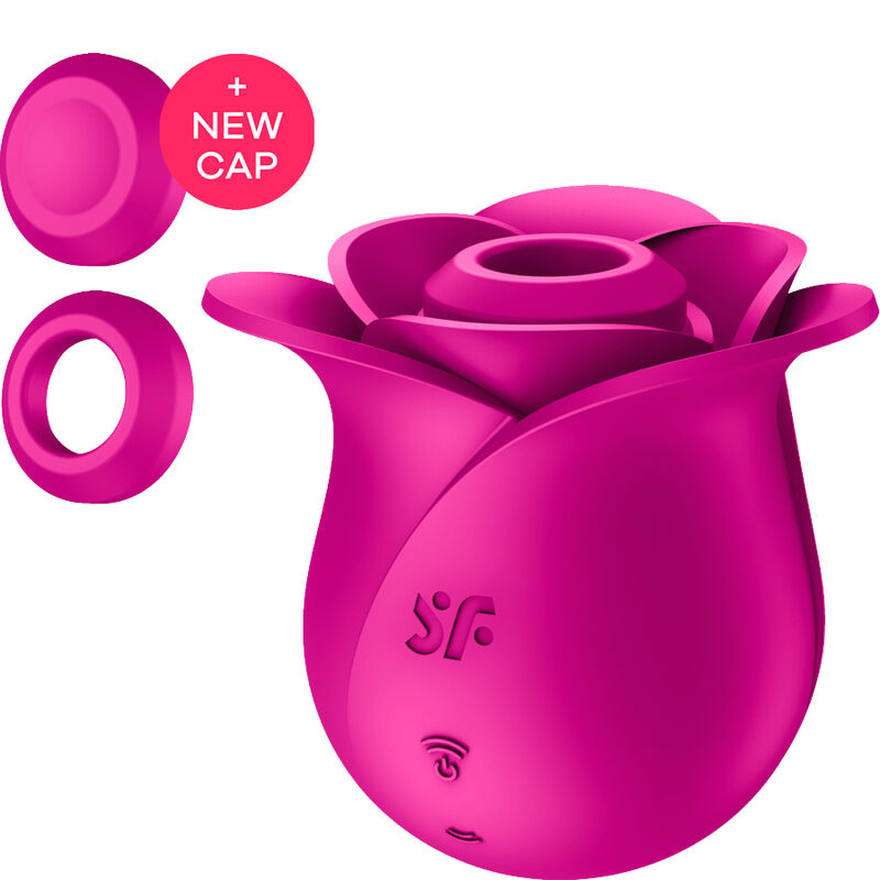 SATISFYER - ΔΟΝΗΤΗΣ AIR PULSE PRO 2 ΣΥΓΧΡΟΝΟΣ ΑΝΘΟΣ