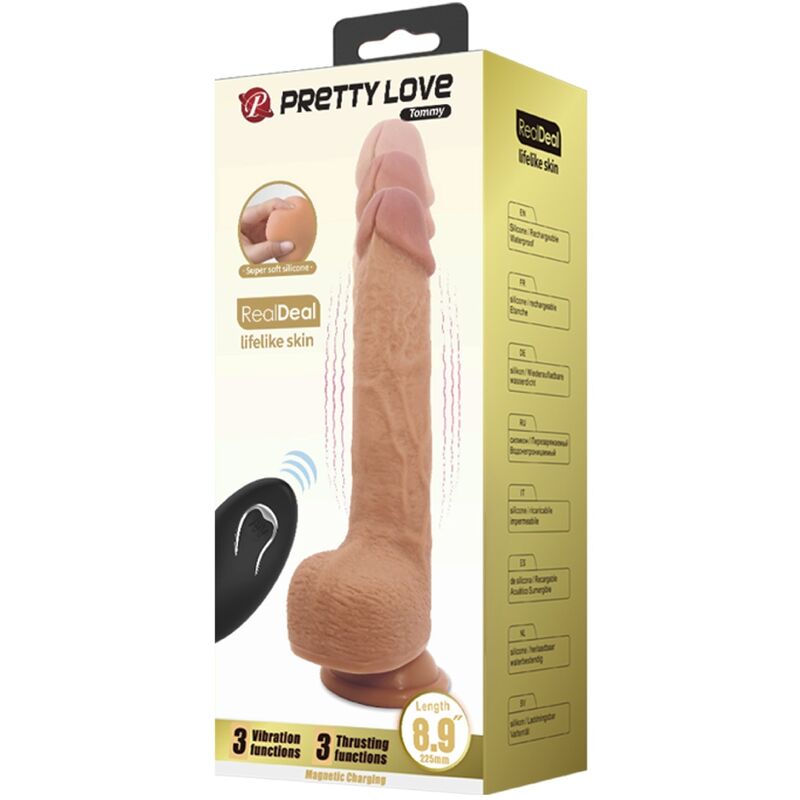 Δονητής PRETTY LOVE - TOMMY REALISTIC 22,5 CM