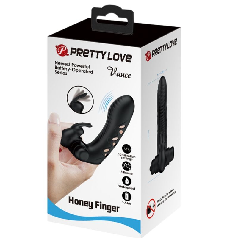 PRETTY LOVE - VANCE BLACK RABBIT ΔΟΝΗΤΗΣ ΚΑΛΥΜΜΑ ΔΑΧΤΥΛΩΝ