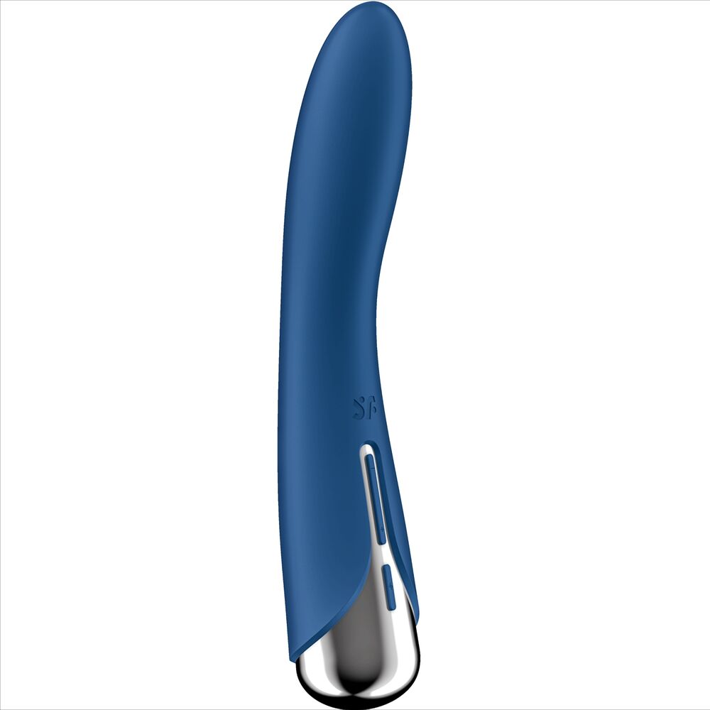 SATISFYER - SPINNING VIBE 1 G-SPOT ΜΠΛΕ ΠΕΡΙΣΤΡΕΦΟΜΕΝΟΣ ΔΟΝΗΤΗΣ