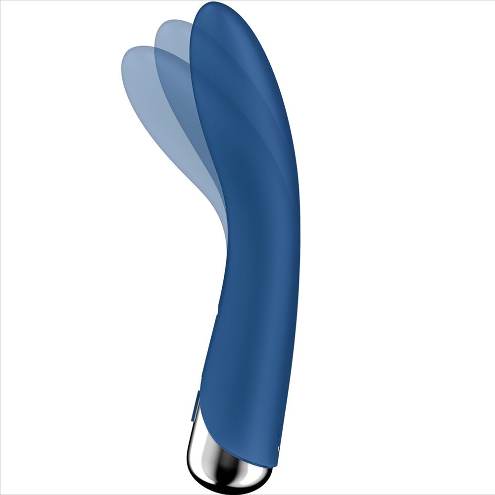 SATISFYER - SPINNING VIBE 1 G-SPOT ΜΠΛΕ ΠΕΡΙΣΤΡΕΦΟΜΕΝΟΣ ΔΟΝΗΤΗΣ