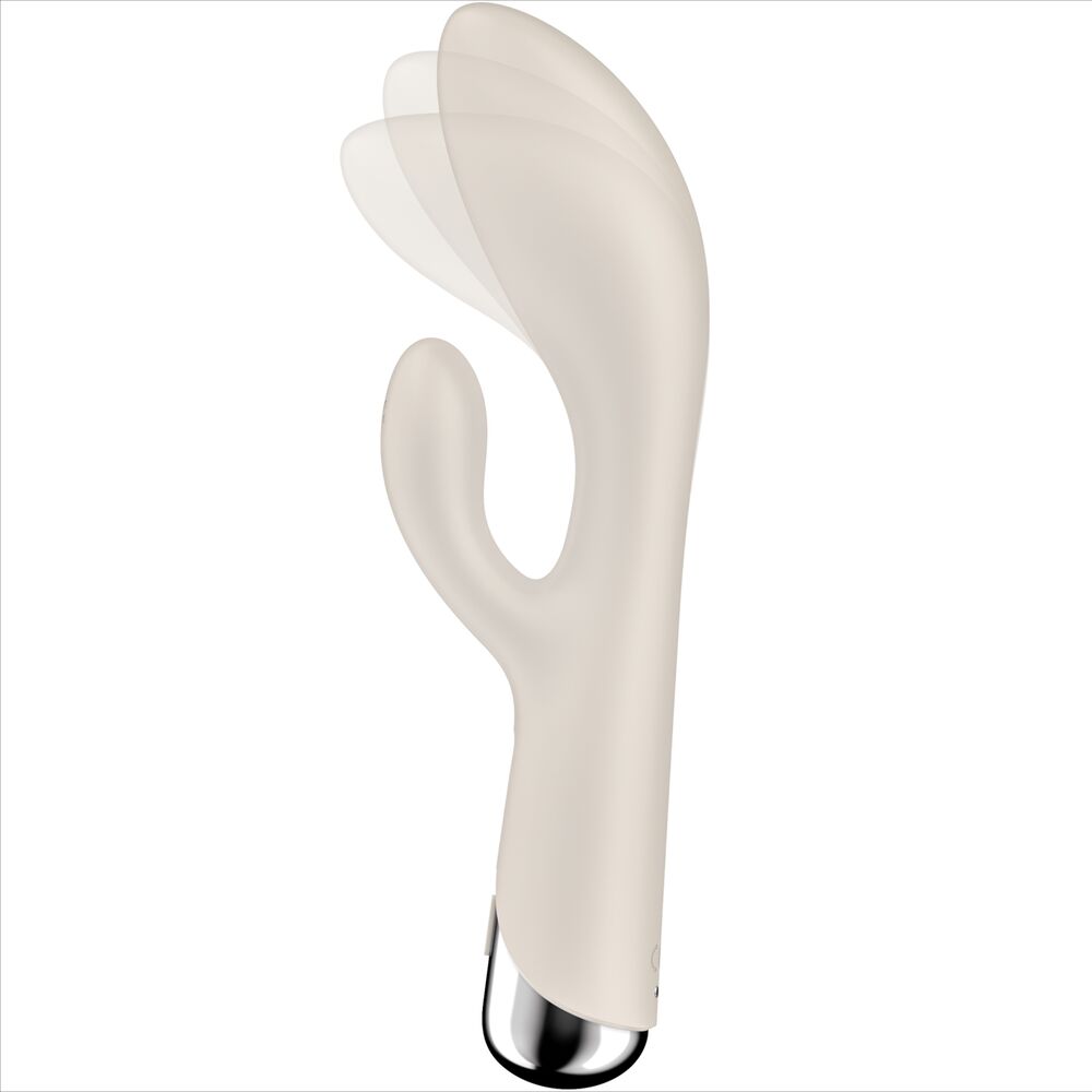 SATISFYER - SPINNING RABBIT 1 ΔΙΕΓΕΡΣΗ ΚΛΕΙΤΟΡΙΔΑΣ ΚΑΙ ΣΗΜΕΙΟΥ G ΜΠΕΖ