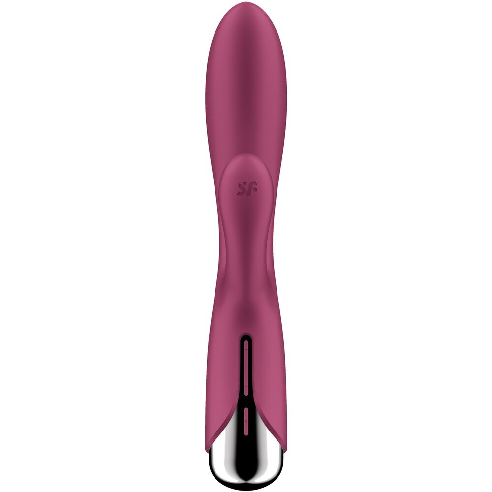 SATISFYER - SPINNING RABBIT 1 ΚΛΕΙΤΟΡΙΔΑ ΚΑΙ ΔΙΕΓΕΡΣΗ ΚΟΚΚΙΝΟΥ ΣΗΜΕΙΟΥ G