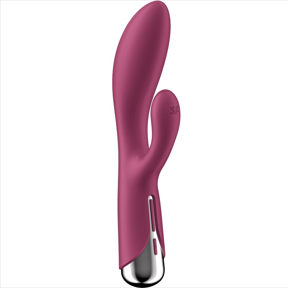 SATISFYER - SPINNING RABBIT 1 ΚΛΕΙΤΟΡΙΔΑ ΚΑΙ ΔΙΕΓΕΡΣΗ ΚΟΚΚΙΝΟΥ ΣΗΜΕΙΟΥ G