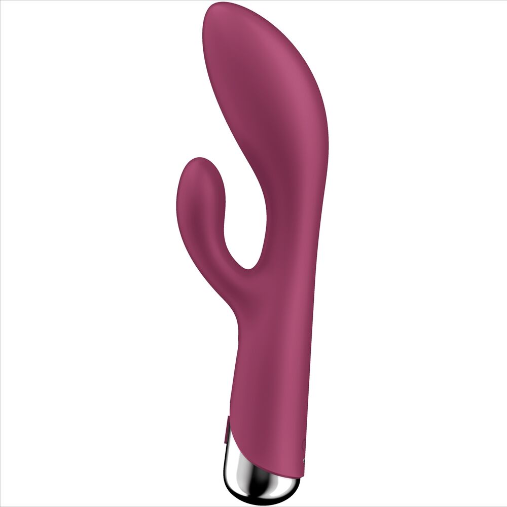 SATISFYER - SPINNING RABBIT 1 ΚΛΕΙΤΟΡΙΔΑ ΚΑΙ ΔΙΕΓΕΡΣΗ ΚΟΚΚΙΝΟΥ ΣΗΜΕΙΟΥ G