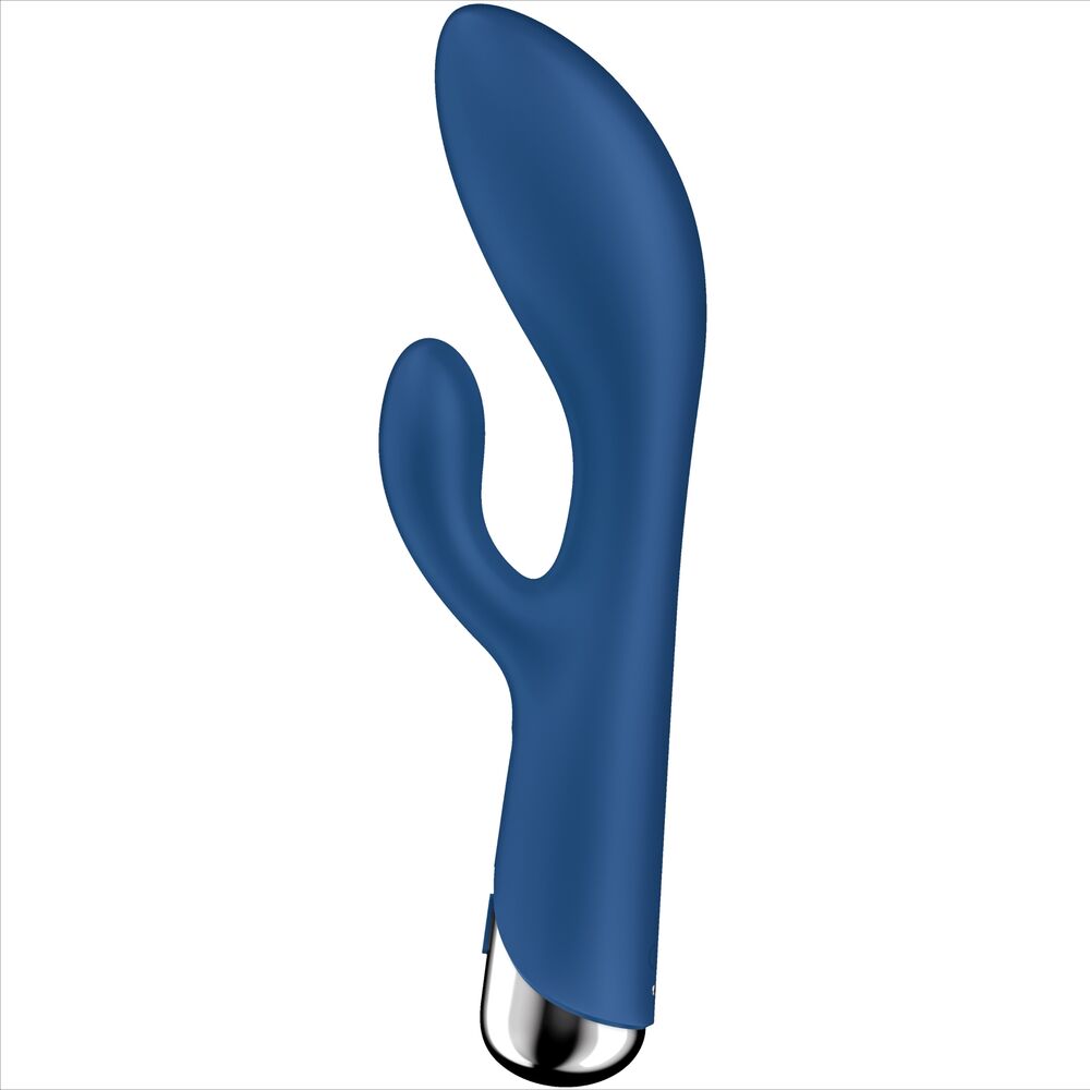 SATISFYER - SPINNING RABBIT 1 ΔΙΕΓΕΡΣΗ ΚΛΕΙΤΟΡΙΔΑΣ ΚΑΙ ΣΗΜΕΙΟΥ G ΜΠΛΕ