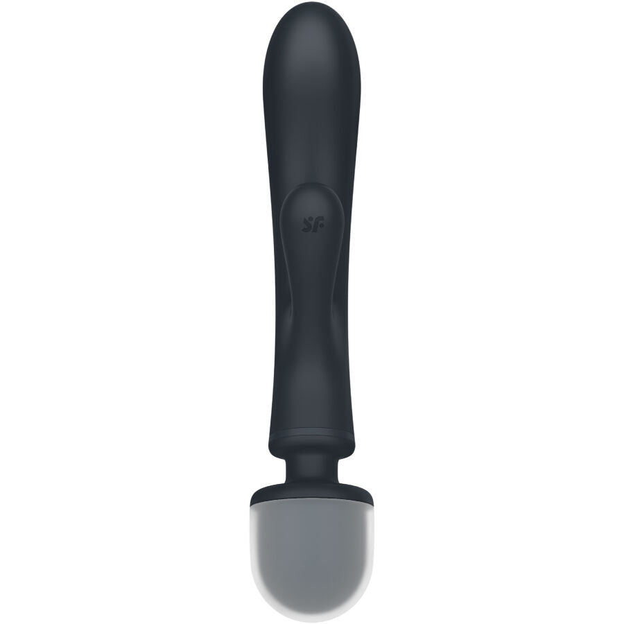 SATISFYER - ΔΟΝΗΤΗΣ ΜΑΣΑΖ TRIPLE LOVER RABBIT ΓΚΡΙ