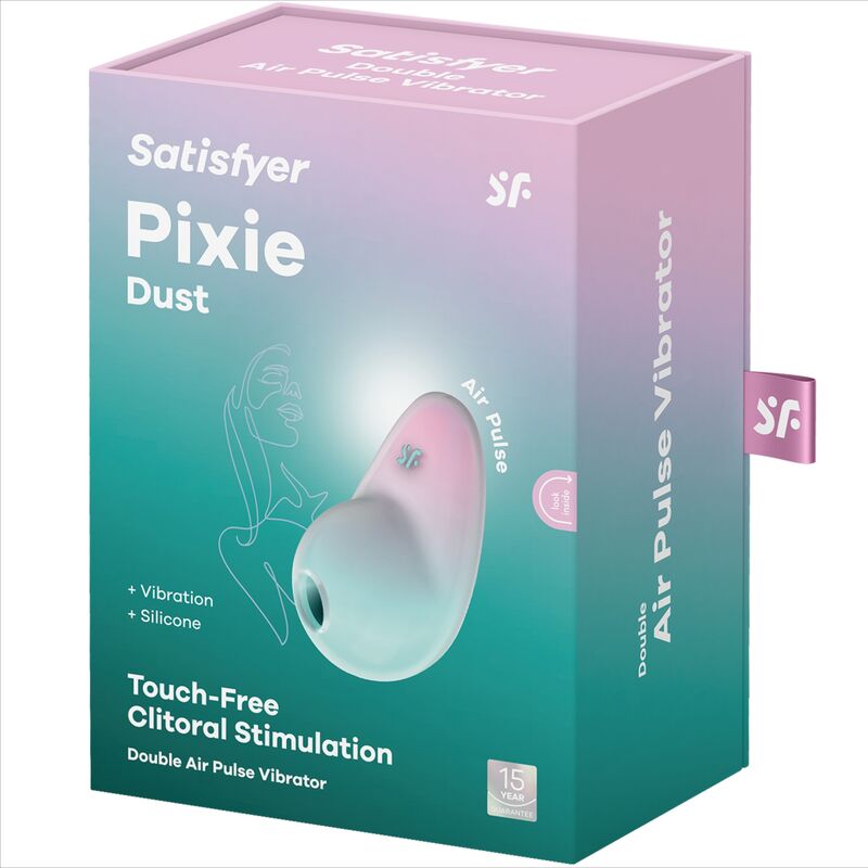 SATISFYER - ΔΙΕΓΕΡΤΗΣ PIXIE DUST BLUE AIR PLUSE