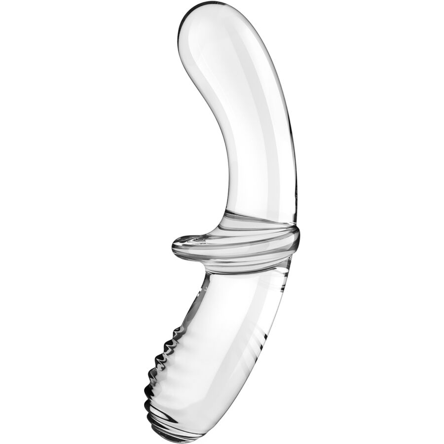 SATISFYER - ΔΙΠΛΟ ΚΡΥΣΤΑΛΛΙΚΟ ΔΟΝΗΤΗΡΑΣ ΔΙΑΦΑΝΟΣ