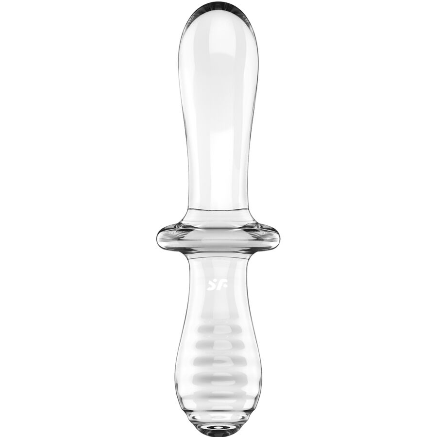 SATISFYER - ΔΙΠΛΟ ΚΡΥΣΤΑΛΛΙΚΟ ΔΟΝΗΤΗΡΑΣ ΔΙΑΦΑΝΟΣ