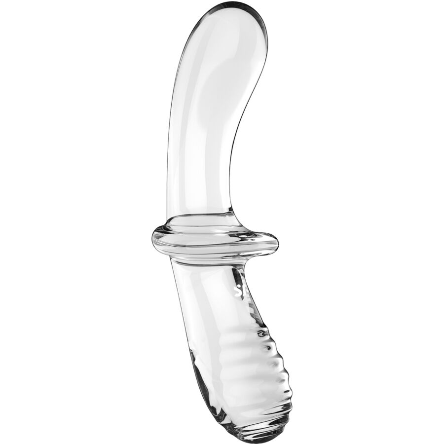 SATISFYER - ΔΙΠΛΟ ΚΡΥΣΤΑΛΛΙΚΟ ΔΟΝΗΤΗΡΑΣ ΔΙΑΦΑΝΟΣ
