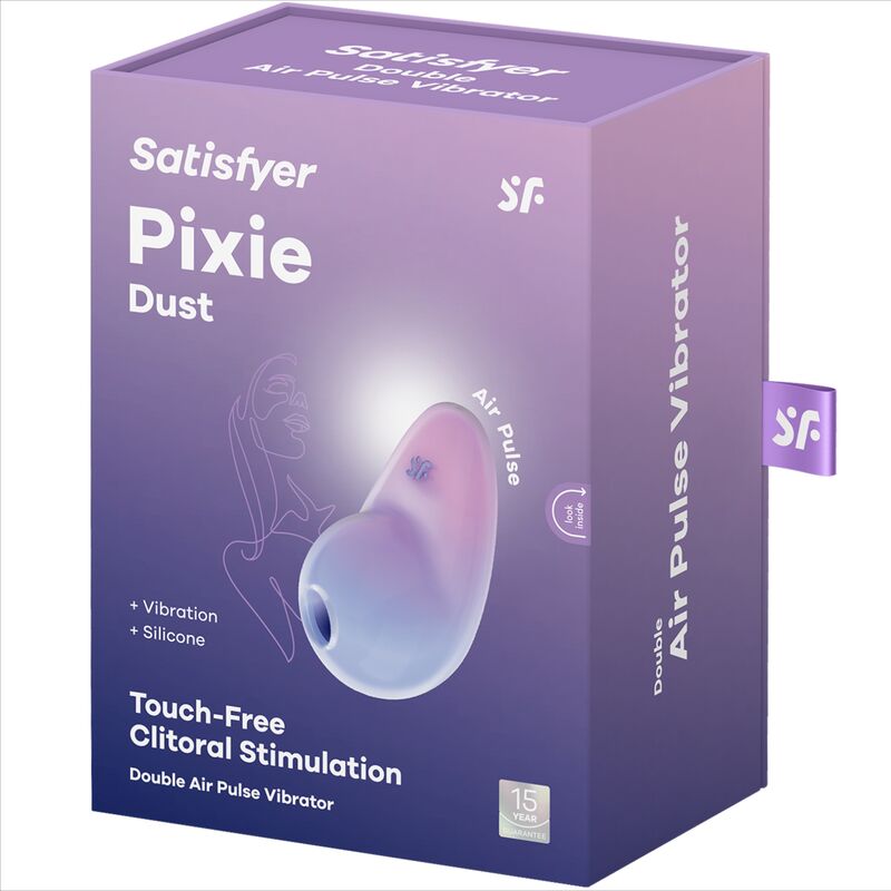 SATISFYER - PIXIE DUST ΛΙΛΑ AIR PLUSE ΔΙΕΓΕΡΤΗΣ