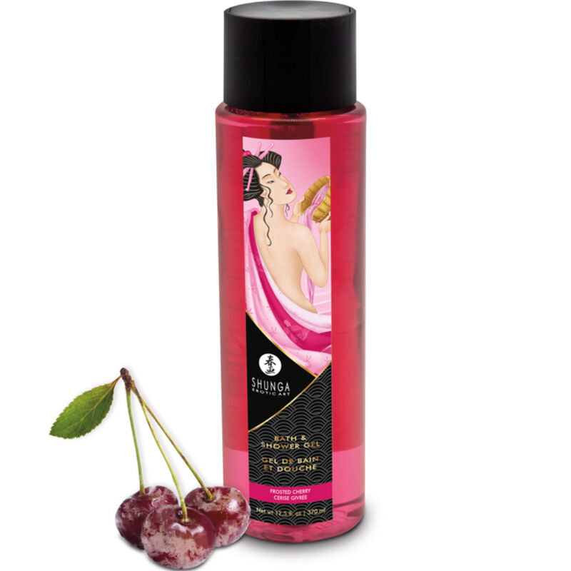 SHUNGA - ΑΦΡΟΛΟΥΤΡΟ & ΑΦΡΟΛΟΥΤΡΟ FROSTED CHERRY 370 ML