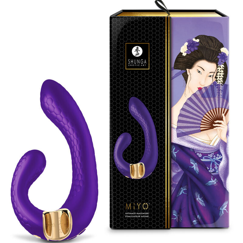 SHUNGA - MIYO INIMATE MASSAGER VIOLET