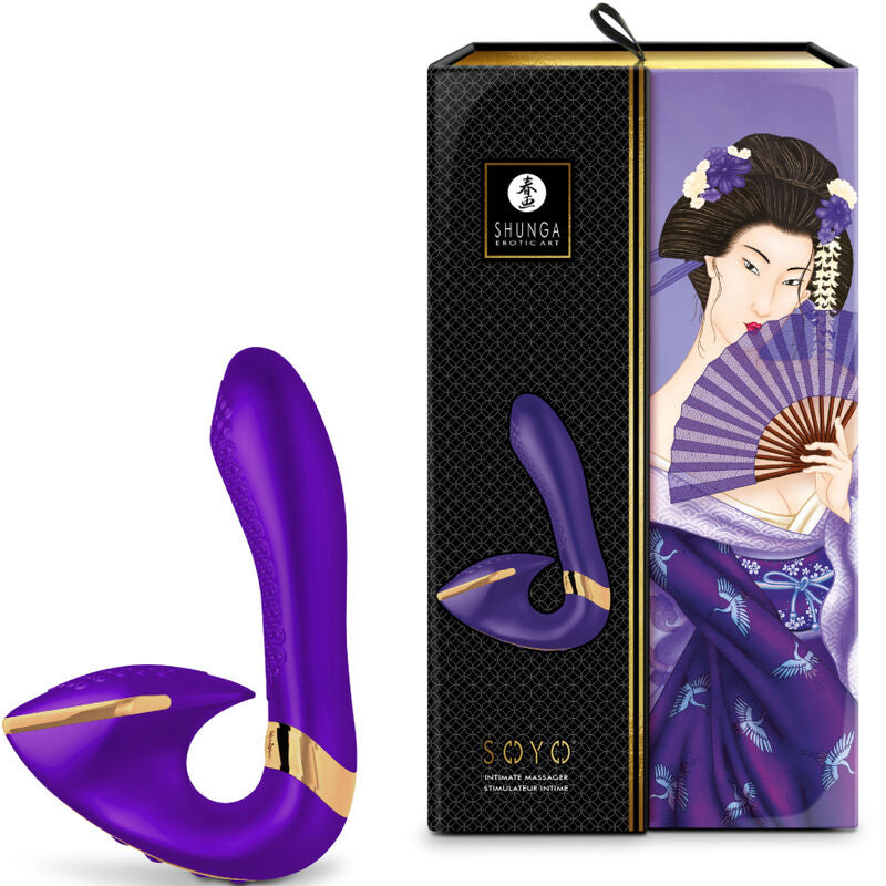 SHUNGA - SOYO INIMATE MASSAGER VIOLET