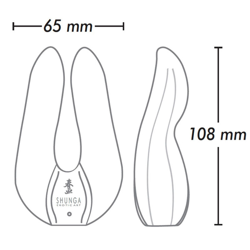 SHUNGA - AIKO INIMATE MASSAGER FUCHSIA