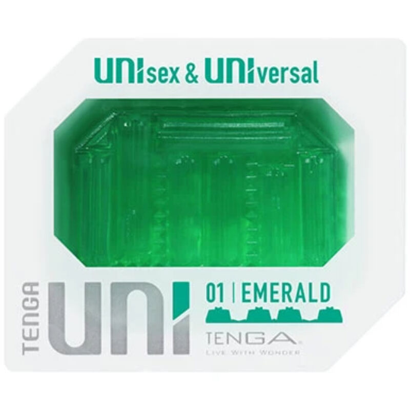 TENGA - UNI SMERALD MASTURBATOR THIBLE