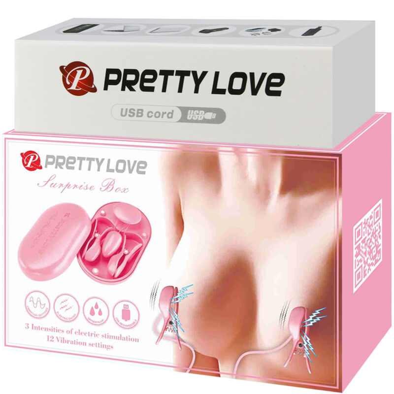 PRETTY LOVE - ΚΟΥΤΙ ΕΚΠΛΗΞΗΣ ΡΟΖ ΛΑΒΙΔΕΣ ΗΛΕΚΤΡΟΔΙΕΓΕΡΣΗΣ