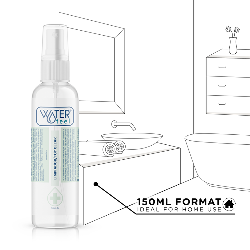 WATERFEEL - ΣΤΕΙΡΟ ΚΑΘΑΡΙΣΤΙΚΟ ΠΑΙΧΝΙΔΙΩΝ 150 ML