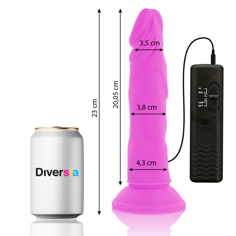 DIVERSIA - ΕΥΚΑΜΠΤΟ ΔΟΝΗΤΙΚΟ ΟΜΟΙΩΜΑ ΜΩΒ 23 CM -O- 4.3 CM