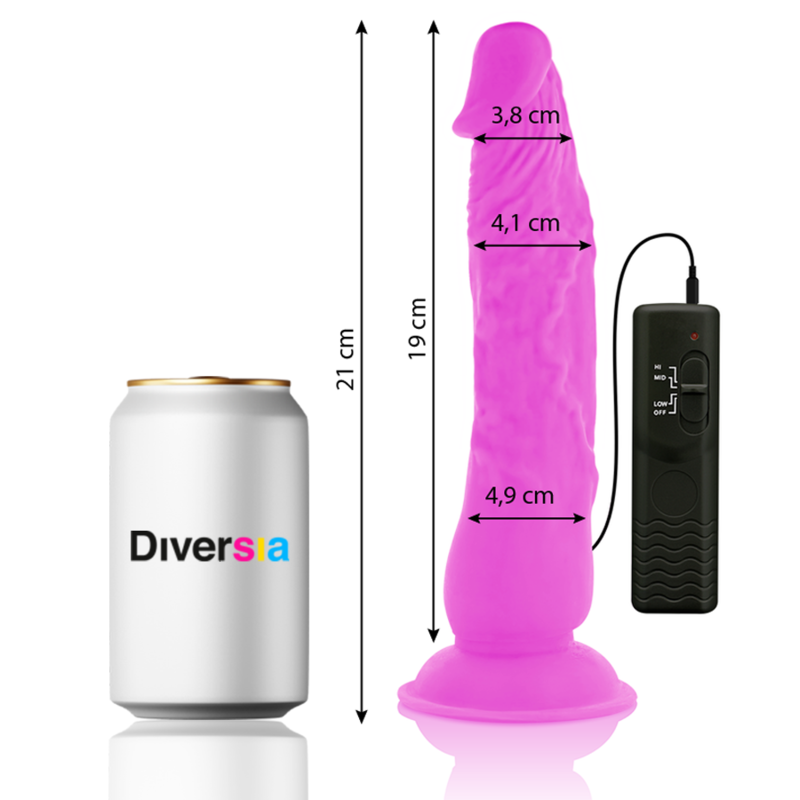 DIVERSIA - ΕΥΚΑΜΠΤΟ ΔΟΝΗΤΙΚΟ ΟΜΟΙΩΜΑ ΜΩΒ 21 CM -O- 4.9 CM